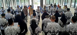 PGRI Cabang Mandai Gelar Pengukuhan dan Pelantikan Pengurus Baru