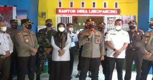 Tinjau Pelaksanaan Vaksinasi, Kapolda Sulsel : Jangan Merasa Sudah Vaksin Sudah Bebas