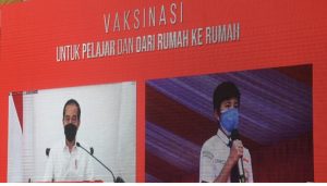 Presiden Dukung Vaksinasi dari Rumah ke Rumah, Sampaikan “Terimakasi Pak RT”