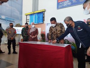 Dukung Program Pemerintah SulSel, Angkasa Pura 1 Sediakan Sarana Wajib Vaksin di Bandara