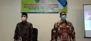 Tanah Panrannuangku Jadi Lokasi Rakor Bagian Sekretariat Kanwil Kemenag Sulsel