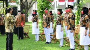 Presiden Jokowi Beri Tugas Baru Para Purnapaskibraka