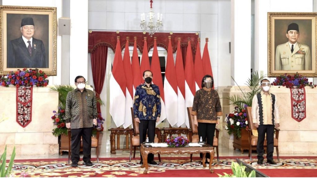 Presiden Jokowi Resmi Membuka Acara Sarasehan 100 Ekonom Indonesia