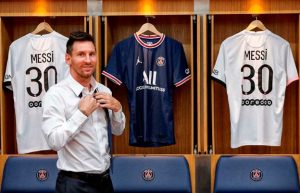 Durian Runtuh, Baru Gabung Jersey PSG Lionel Messi Habis Terjual