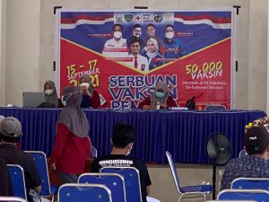 KNPI dan PMI Kembali Lakukan Serbuan Vaksin Pemuda