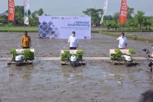 Mentri Airlangga Puji Program Millennial Smartfarming BNI