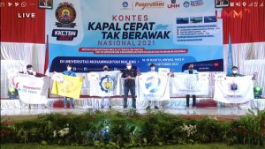 ITS Boyong Penghargaan pada Kontes Kapal Cepat Tak Berawak 2021