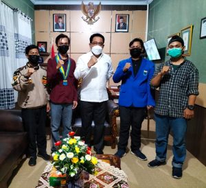 PMII Kab. Maros Silaturahmi Dengan Kepala Kanwil Agama Maros