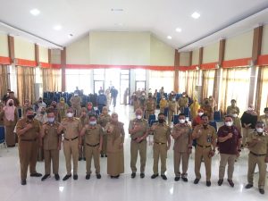 Rakor TPKD, Hj. Suhartina Bohari Tekan Angka Penurunan Kemiskinan Tahun 2022.