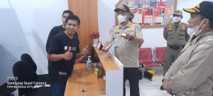 Jelang Malam Tahun Baru Satpol PP Maros Gencar Sosialisasikan Pembatasan Jam Oprasional Tempat Keramaian