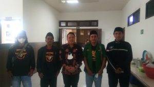Pemuda Ansor Moncongloe silaturahmi dengan Plt. Camat Moncongloe