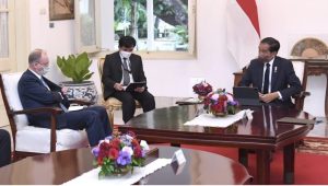 Presiden Jokowi Terima Kunjungan Kehormatan Sekretaris Dewan Keamanan Rusia