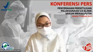 Badan POM Beri Izin Uji Klinis Vaksin Merah Putih