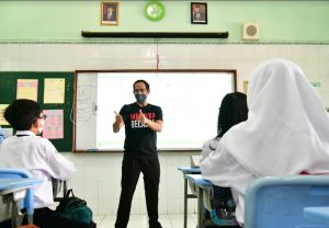 Nadiem Makarim Ucapkan Terima Kasih dan Ajak Insan Pers Kuatkan Kolaborasi Untuk Cerdaskan Bangsa