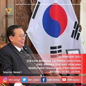 KBRI Seoul Berikan Wadah Pencarian Kerja Bagi Mahasiswa Indonesia di Korea