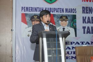 Irfan AB Jadi Narasumber Musrembang Daerah Kabupaten Maros