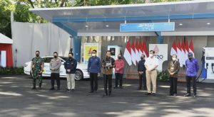 Presiden Jokowi Resmikan SPKLU Ultra Fast Charging Pertama di Indonesia