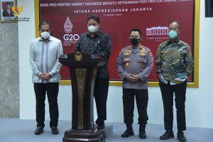 Pemerintah Menggelar Rapat Terbatas Terkait Pasokan dan Harga Minyak Goreng Satu Harga 14.000