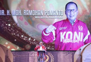 Walikota Danny Harap KONI Makassar Dan Sulsel Kompak Bina Olahraga