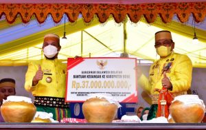 Andi Sudirman Sulaiman Kucurkan Rp 37 Miliar Bantuan Keuangan Untuk Kabupaten Bone