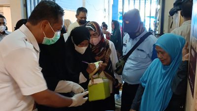 Dinas Kesehatan Maros Menggelar Sidak di Pasar Tradisional Bulu-bulu