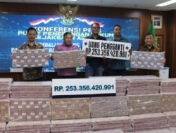 Kejagung Selamatkan Uang Negara Senilai 253 Miliar Lebih Terkait Kasus Tipikor PT Indosat Mega Media