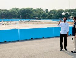 Tinjau Proyek Sirkuit Formula E, Presiden: Trek Balapan Sudah Siap