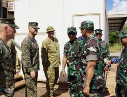 Waasops Panglima TNI Inspeksi Latma Trilateral Crocodile Response Exercise