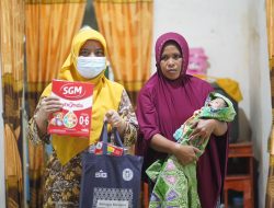 PT Semen Tonasa Salurkan Bantuan Bagi Bayi Penderita Gizi Buruk di Pangkep