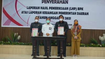 Pemkab Maros Raih WTP Laporan Keuangan Tahun Anggaran 2021