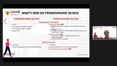 Pemerintah Kembali Membuka Penerimaan PPPK Guru, Inilah Pelamar yang Diprioritaskan