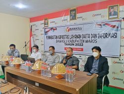 Jelang Tahapan Pemilu 2024, Bawaslu Maros Tingkatkan Tata Kelola Data dan Informasi