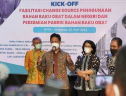 Kemenkes Fasilitasi Change Source Untuk Maksimalkan Penggunaan Bahan Baku Obat Dalam Negeri
