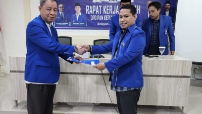 Rakerda PAN Selayar Mengusul 6 Bakal Capres