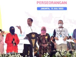 Presiden Jokowi Dorong Pelaku UMKM Manfaatkan Platform Daring untuk Dongkrak Omzet