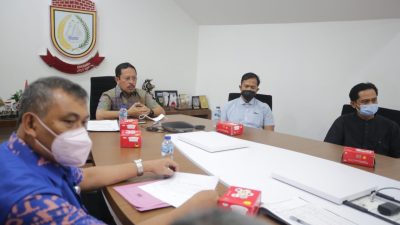 Sekda Kota Makassar Ikuti Rakor Kestabilan Harga Sambut Ramadhan 1443 H