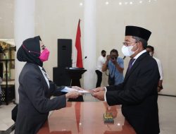 Wali Kota Danny Lantik Satu Pejabat Pimpinan Tertinggi Pratama Inspektorat Kota Makassar