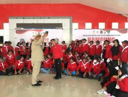 Bupati Maros Pantau Simulasi Kampung Siaga Bencana