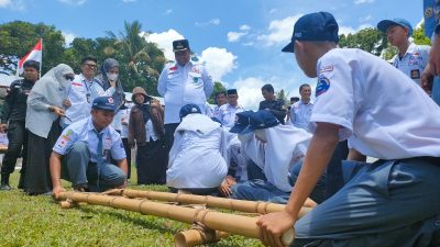 Ratusan PMR di Kabupaten Maros Mengikuti Jumbara 2022