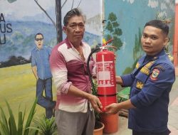 Dinas Damkar Suplai Apar di Lorong Wisata