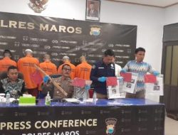 Polres Maros tetapkan lima tersangka tindak pidana penganiayaan