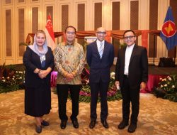 Penuhi Undangan Khusus Danny Hadiri Perpisahan Dubes Singapura