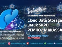 Pekan Depan, Diskominfo Makassar Launching Cloud Data Storage dan Repository Apps