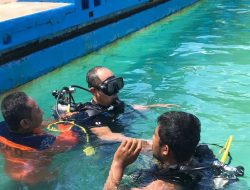 Tingkatkan Potensi Personil Dalam Evakuasi Pencarian di Air, BPBD Makassar Gelar Latihan Rutin
