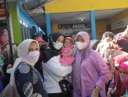 Fatmawati Rusdi Pantau Angka Stunting di Puskesmas Antang