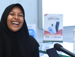 Telepon Genggam Baru Sabrila dari Presiden Jokowi