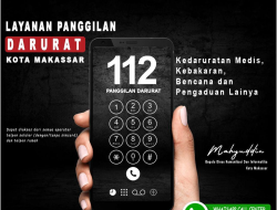 Waspada Cuaca Buruk, Dinas Kominfo Makassar Ajak Masyarakat Manfaatkan Layanan Call Center 112
