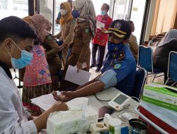 Ratusan ASN Pemda Maros Mengikuti Donor Dara di Kantor Bupati Maros