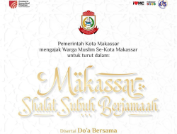 Jelang HUT Kota Makassar Ke 415, Danny Ajak Warga Muslim Shalat Subuh Berjamaah