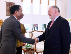 Presiden Jokowi Terima Presiden World Water Council